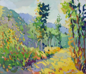 Henry-Isaacs-Old-Road-above-Asiago -oil-on-linen