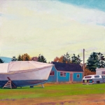 Abbott_Susan_Boat_House_Truck_Trailer20x20