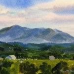 Shelburne Airstrip and Mt. Mansfield