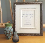 Wedding Invitation Framed