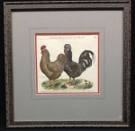 two chickens print