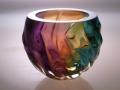 Leon-Applebaum-textured-glass-bowl