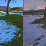 Receding-Snow-Diptych-12-x-18