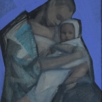 Janet-McKenzie_Mother-and-Child-in-Blue