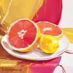 Kate-Longmaid-Ruby-Red-Saffron-Yellow-SOLD