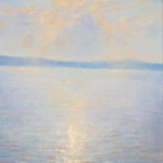 Philip-Hagopian-Facing-West-at-the-Lake-10x20