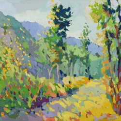 Henry Isaacs, oil painting, landscape